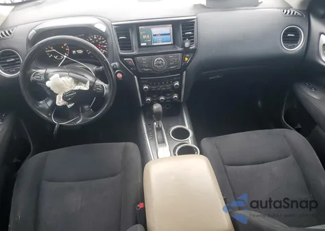 2015 Nissan Pathfinder S z USA, uszkodzony, nr VIN 5N1AR2MN8FC631433